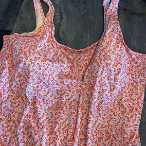 ✨NEW✨Floral 5X swimsuit Pink Orange Purple